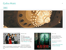 Tablet Screenshot of cydmusic.com